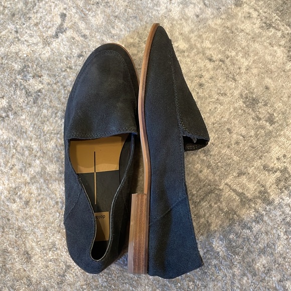 Dolce Vita (DV) gray anthracite suede loafers - 10 - Picture 4 of 6